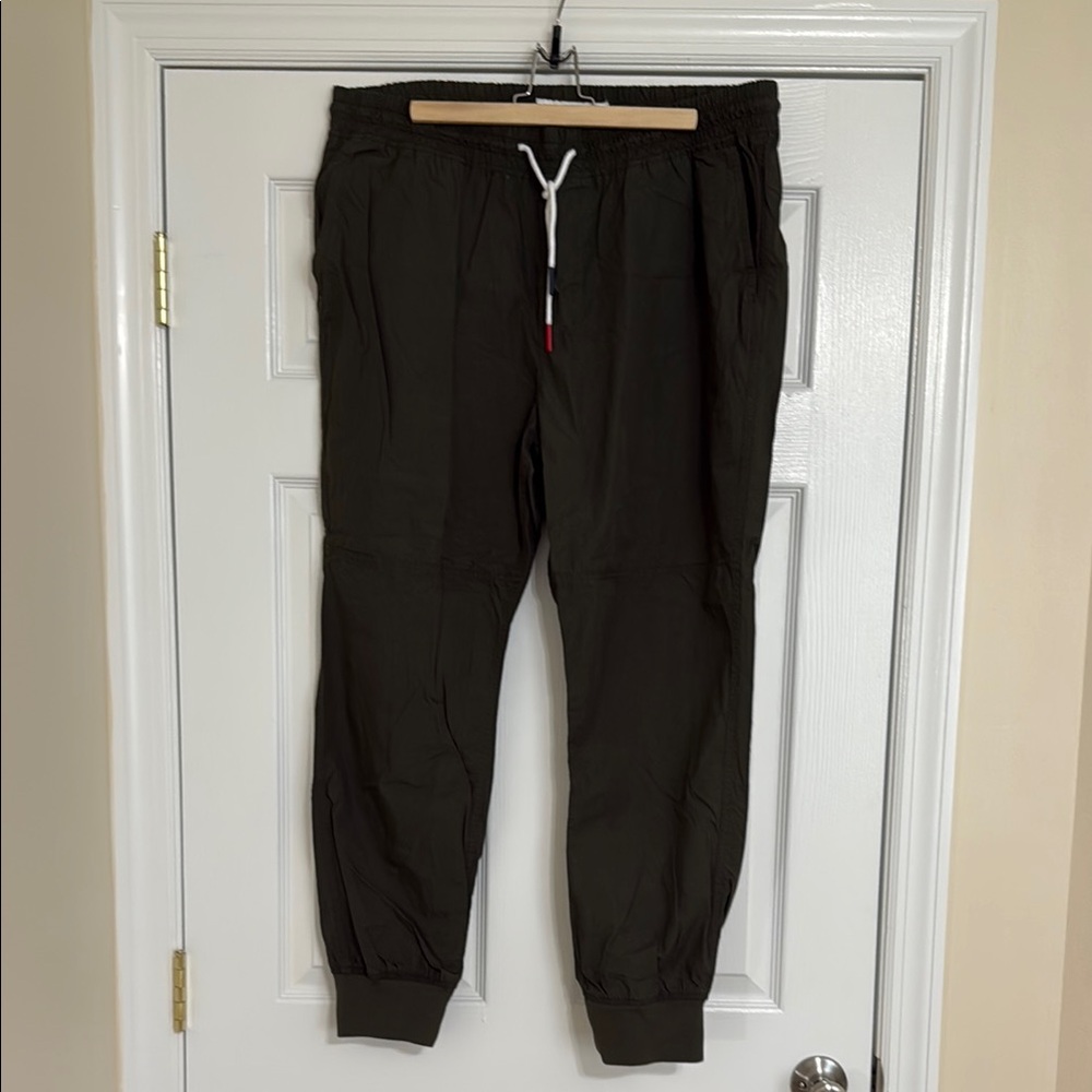 Tommy Hilfiger Olive Green Men's Jogger Pants